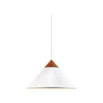 DFTP by Nordlux Kinto Pendant Metal and Wood White | 420mm - Suitable for E27