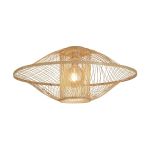 Good&Mojo Ceiling Light Maui Bamboo Natural L | Suitable for 1x E27 