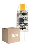 Multipack 10x Philips LED Capsule CorePro G4 Clear 1W 100lm - 827 Extra Warm White | Replaces 10W 