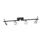 Eglo Ceiling Light Cardillio 2 Aluminium Steel Black 3.2W 400lm - 830 Warm White | IP20 