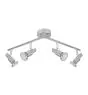 Ledvance LED Spot GU10 Aluminium 4x 3W - 827 Extra Warm White 