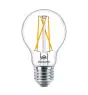 Philips Classic LED Bulb E27 Pear Filament Clear 6.7W 470lm - 922-927 Dim To Warm | Best Colour Rendering - Dimmable - Replaces 40W