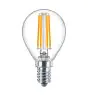 Philips Corepro LED Lustre E14 Ball Filament Clear 6.5W 806lm - 840 Cool White | Replaces 60W