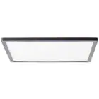 Brilliant Milton Ceiling Light Plastic Black White 19W 3200lm - 840 Cool White
