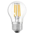 Osram LED Superstar E27 Ball Filament Clear 3.4W 470lm - 940 Cool White | Best Colour Rendering - Dimmable - Replaces 40W
