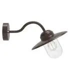 Nordlux Luxembourg Wall Light Metal and Glass Rusty | IP54 - Suitable for E27