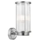 Nordlux Linton Wall Light Brushed Aluminium | Suitable for 1x E27