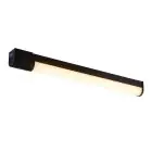 Nordlux Malaika 68 Wall Light Aluminium Black 15W 1200lm - 830 Warm White | IP44
