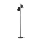 It's about RoMi Floor Lamp Salamanca Iron Black | Suitable for 2x E14 