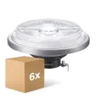 Multipack 6x Philips MASTER LED Spot G53 AR111 14.8W 875lm 24D - 930 Warm White | Best Colour Rendering - Dimmable - Replaces 75W