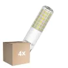 Multipack 4x Osram Special T Slim LED B15d Clear 8W 1055lm - 827 Extra Warm White | Dimmable - Replaces 75W