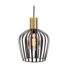 Eglo Pendant Empoli Steel Black | IP20 - Suitable for 1x E27 